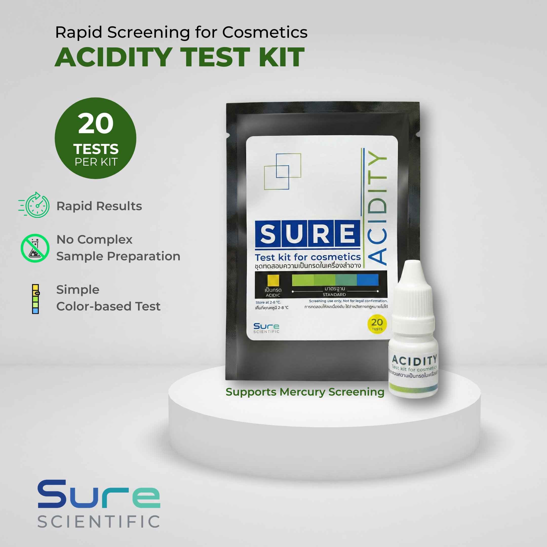 Acidity Test Kit